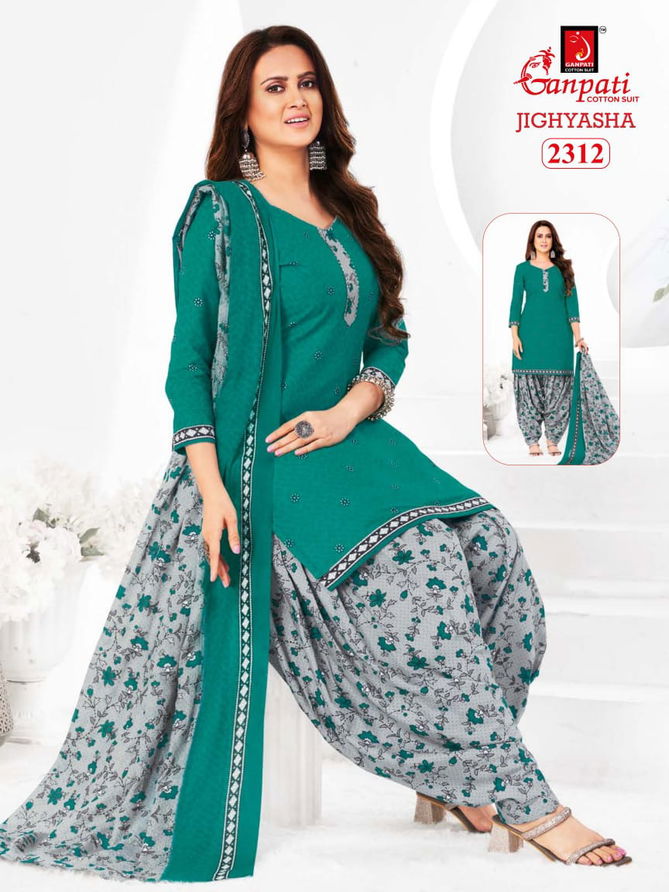 Jighyasha 23 By Ganpati Cotton Printed Dress Material Suppliers In India